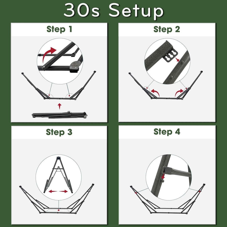 Tranquillo Universal Hammock Chair Set for Ultimate Relaxation