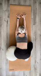 Zafu Natural Meditation Cushion | Ivory White