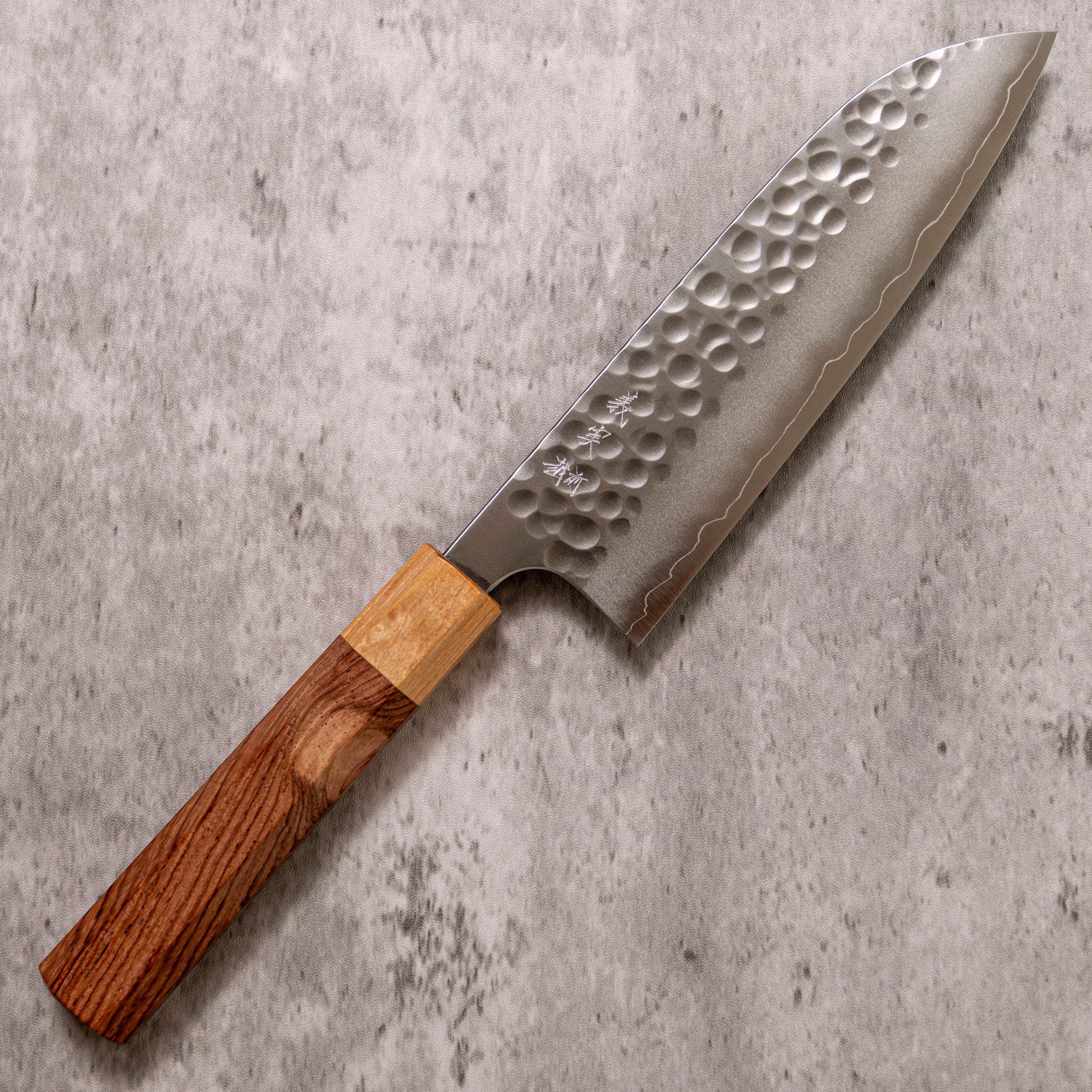 Yoshimi Kato Ginsan Santoku 170 mm