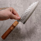 Yoshimi Kato Ginsan Santoku 170 mm