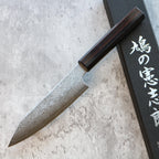 Kenshiro Hatono Ginsan Damascus Petty 135 mm