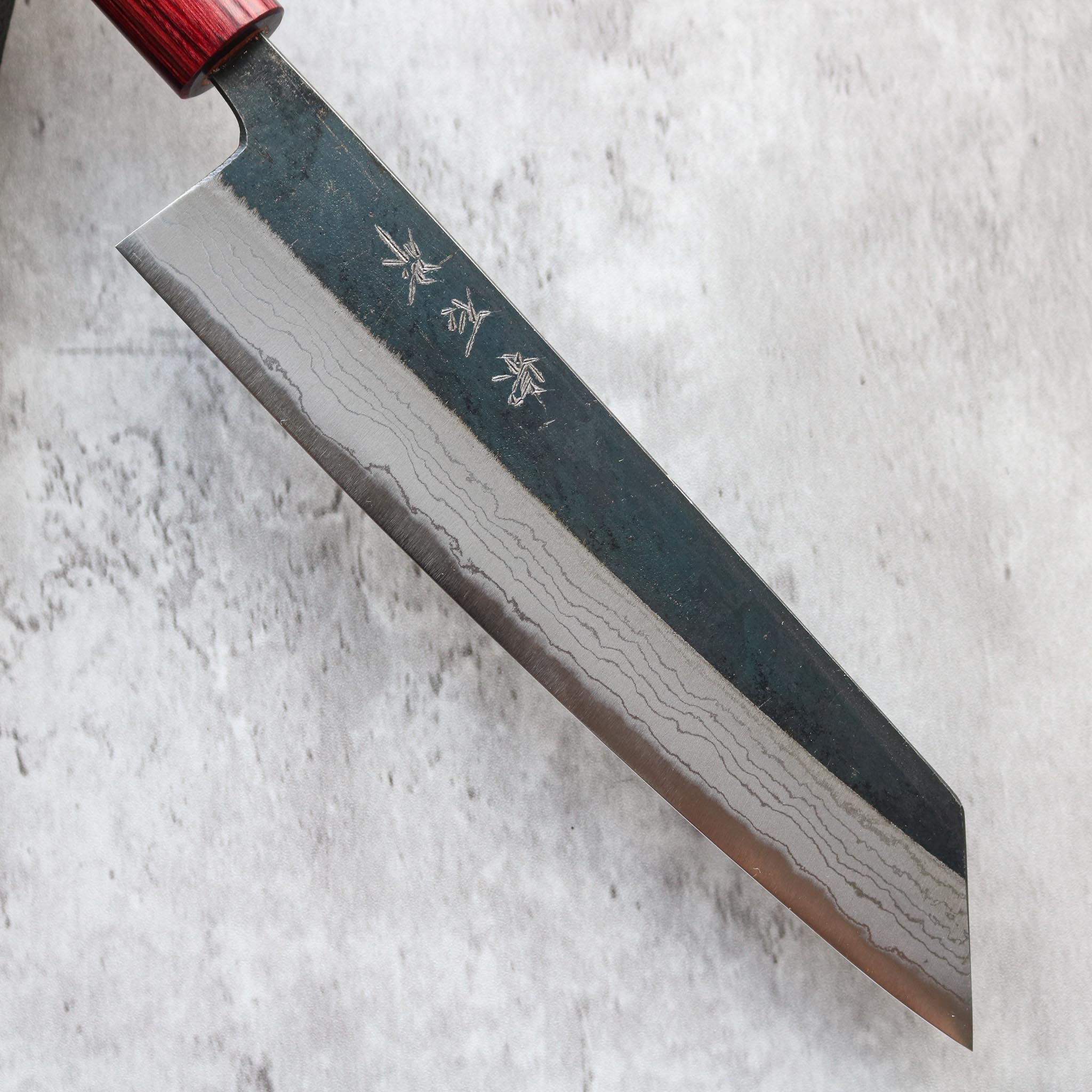 Muneishi AS Kurouchi Damascus Kiritsuke 210 mm