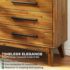 Acacia Legacy Solid Wood Dresser for Timeless Elegance and Durability