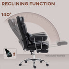 Matteo Executive Office Chair with 6 Points Massage-Black