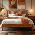 Acacia Kaylin Solid Wood Bed Frame for Durable Style and Comfort