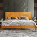 Rorns Panthera Platform Bed Frame With Headboard for Ultimate Comfort