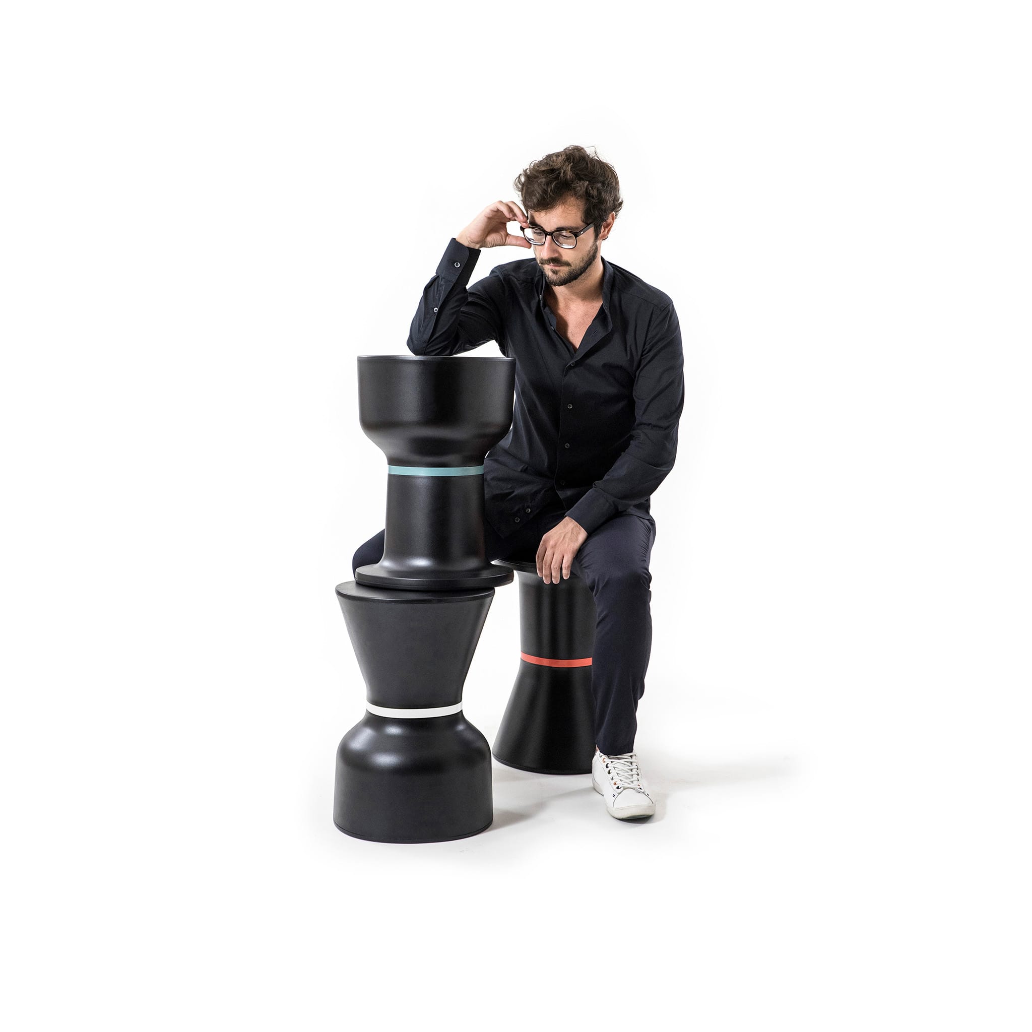 Pa.He.Ko End Table & Stool Indoor & Outdoor Use