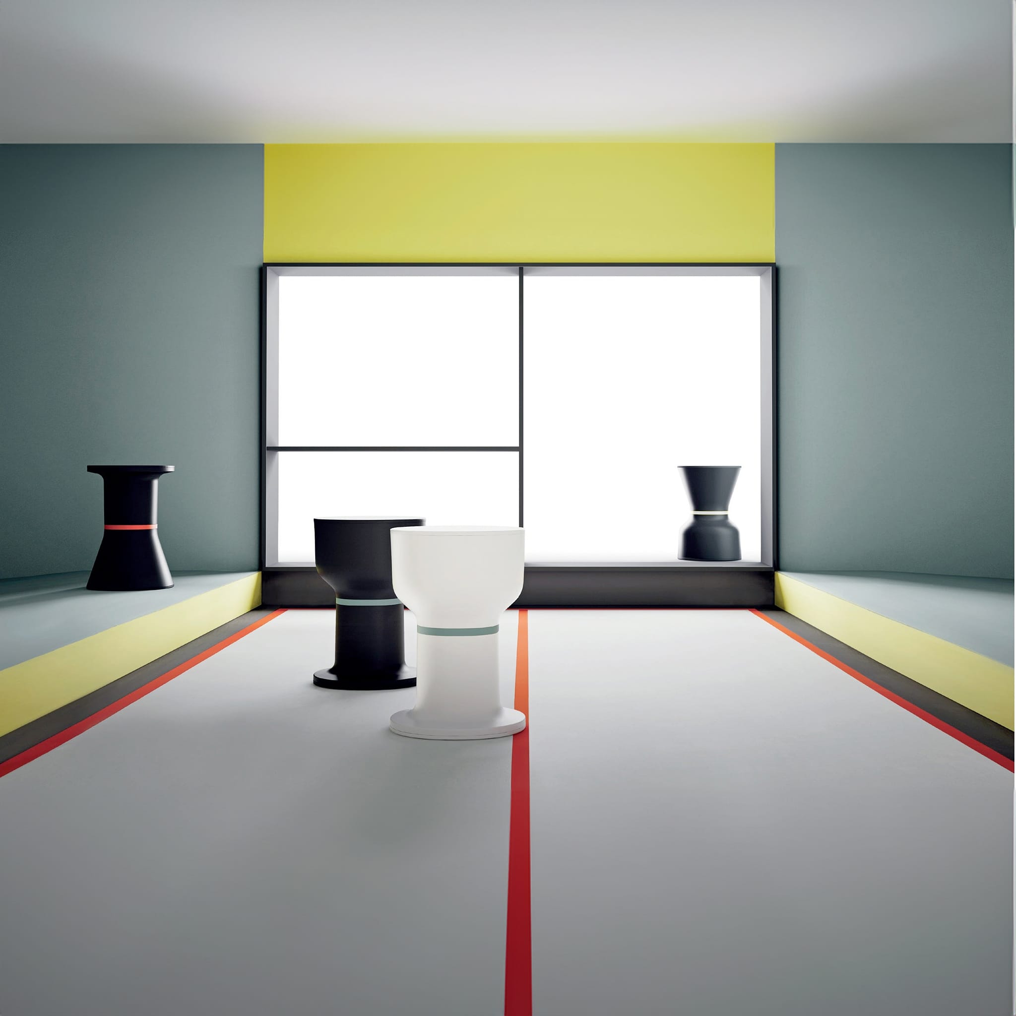 Pa.He.Ko End Table & Stool Indoor & Outdoor Use