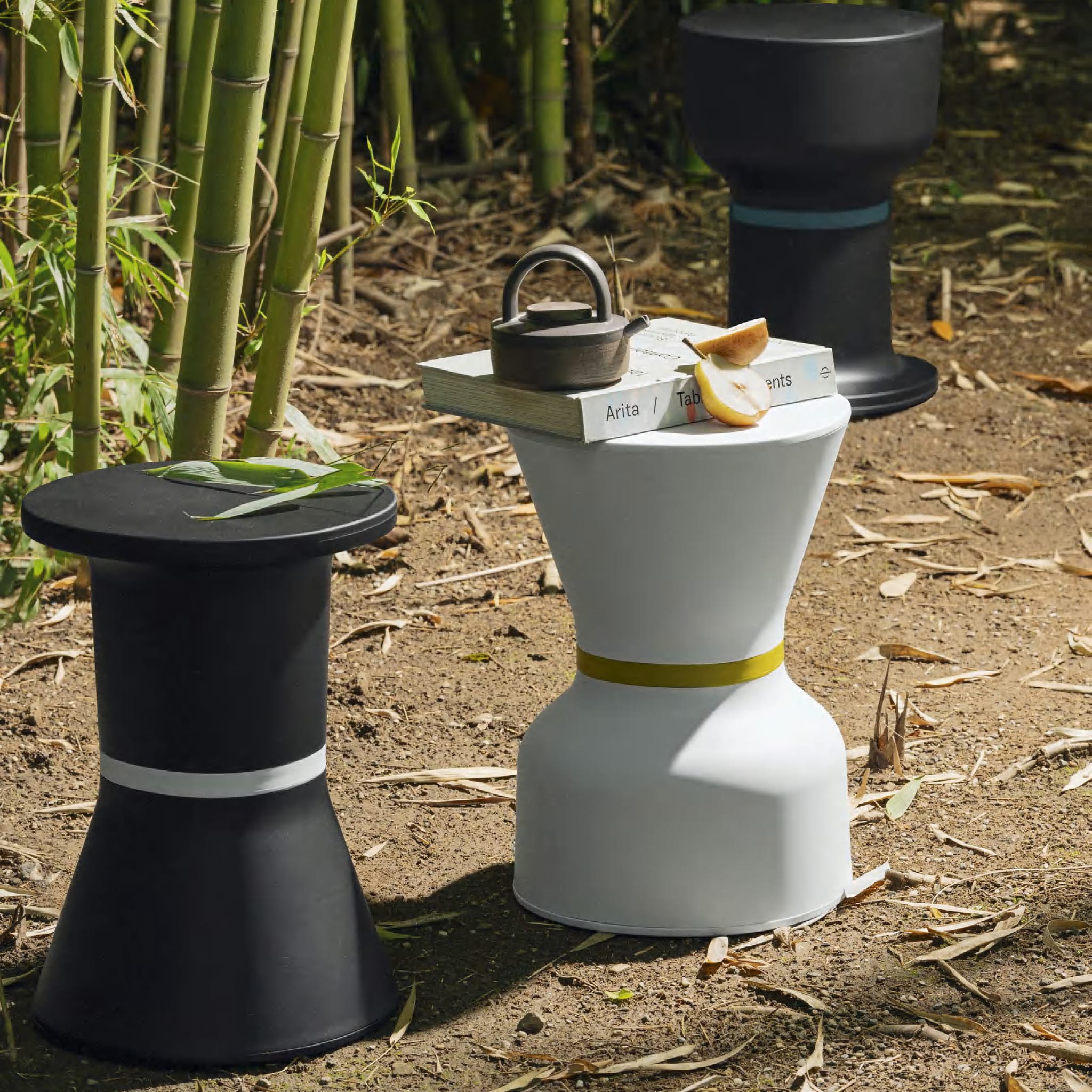 Pa.He.Ko End Table & Stool Indoor & Outdoor Use