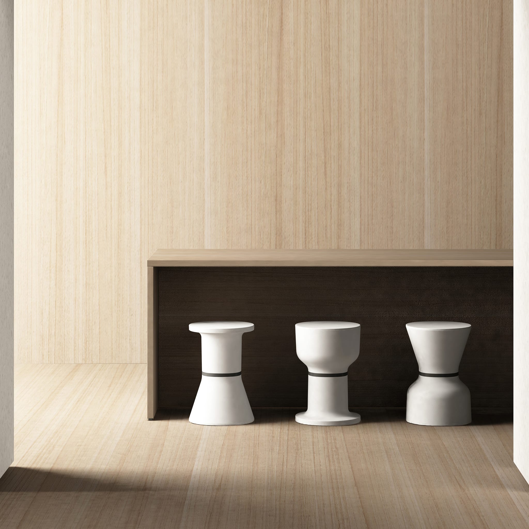 Pa.He.Ko End Table & Stool Indoor & Outdoor Use