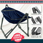 Tranquillo Uniki Canvas Hammock with Stand for Ultimate Relaxation