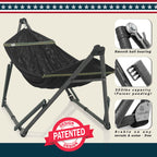 Tranquillo Uniki Collapsible Hammock Stand for Ultimate Relaxation