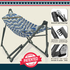 Tranquillo Uniki Collapsible Hammock Stand for Ultimate Relaxation