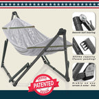 Tranquillo Uniki Collapsible Hammock Stand for Ultimate Relaxation
