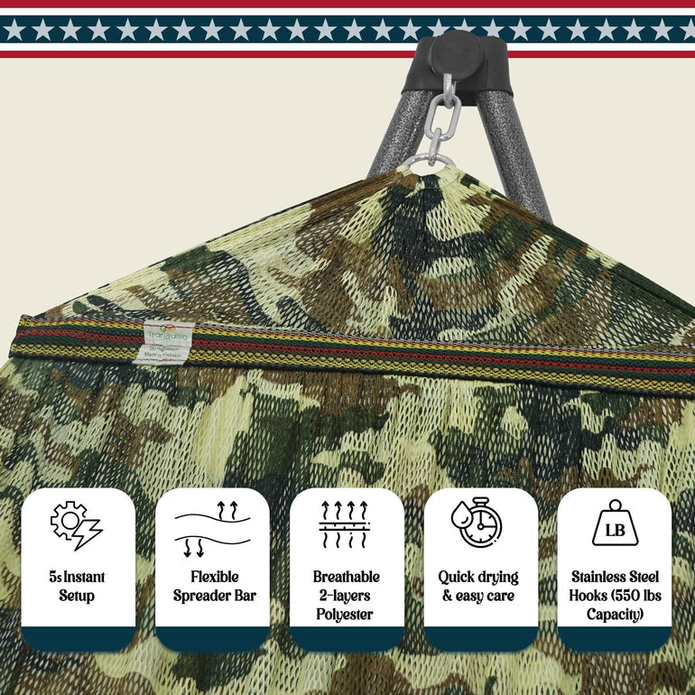 Tranquillo Uniki Collapsible Hammock Stand for Ultimate Relaxation