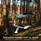 Tranquillo Comfort Set Original Hammock Stand for Ultimate Relaxation