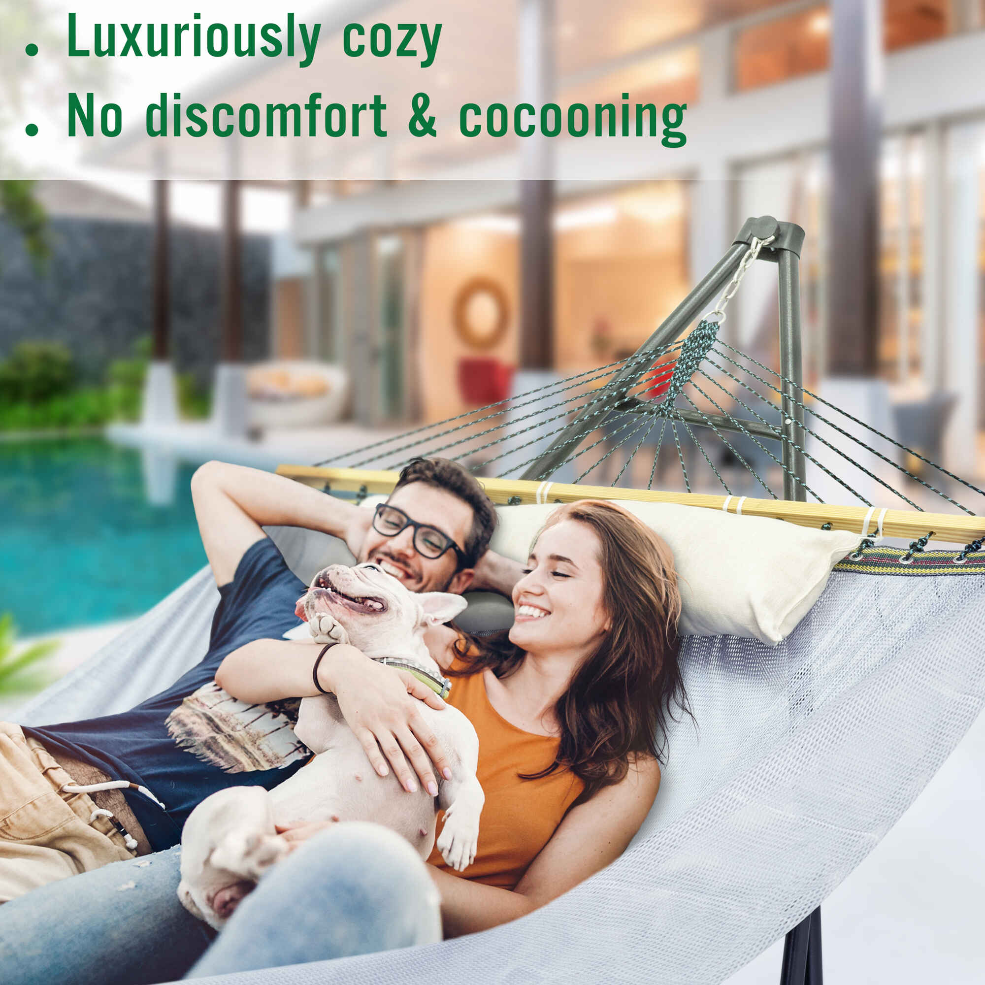 Tranquillo Unity Adjustable Hammock Stand for Ultimate Relaxation