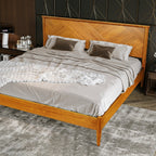 Rorns Panthera Platform Bed Frame With Headboard for Ultimate Comfort