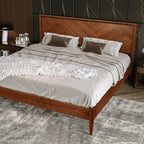 Rorns Panthera Platform Bed Frame With Headboard for Ultimate Comfort