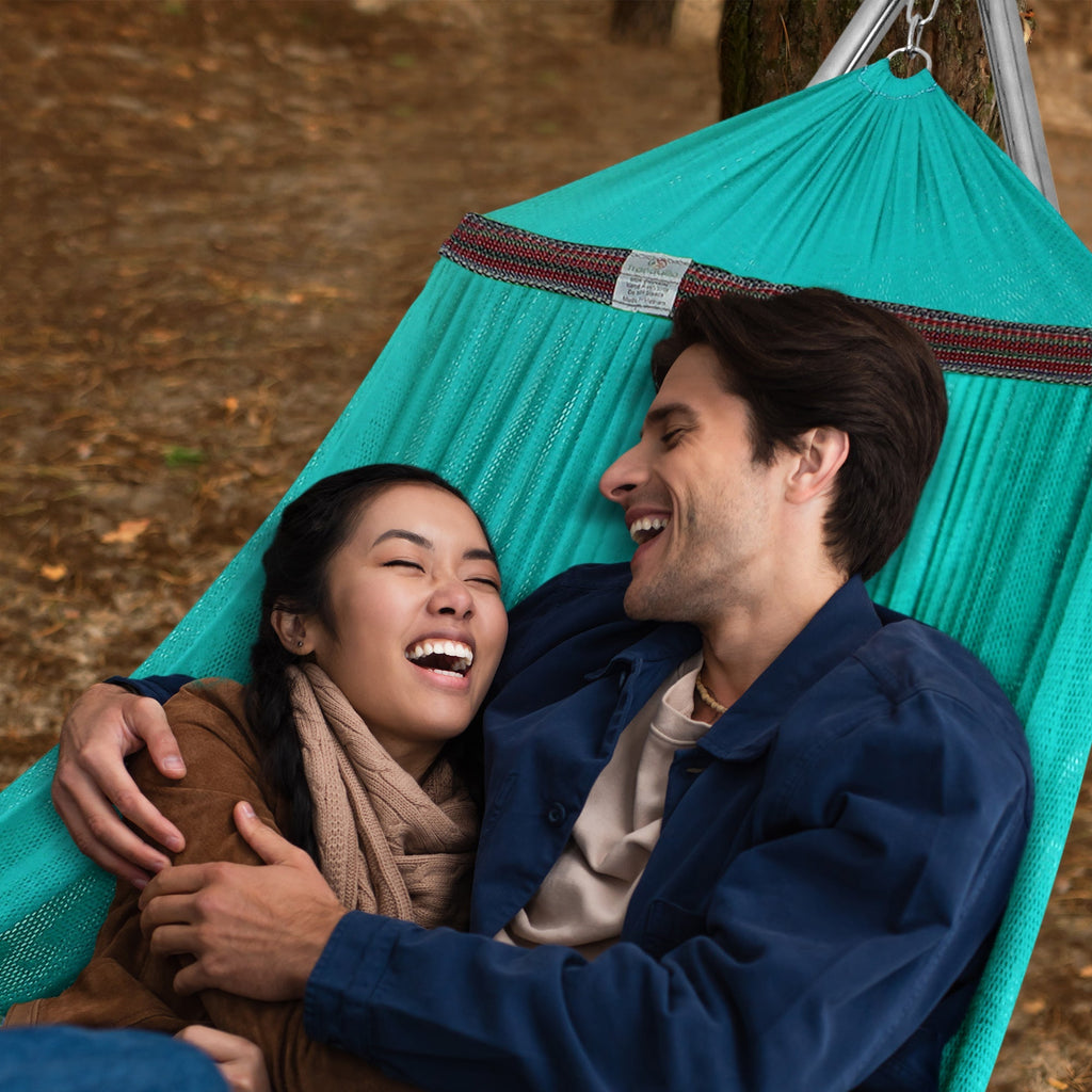 Tranquillo Original Stainless Steel Hammock Stand for Ultimate Relaxation