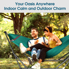 Tranquillo Original Collapsible Hammock with Stand for Ultimate Relaxation