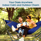 Tranquillo Original Collapsible Hammock with Stand for Ultimate Relaxation