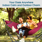 Tranquillo Original Collapsible Hammock with Stand for Ultimate Relaxation