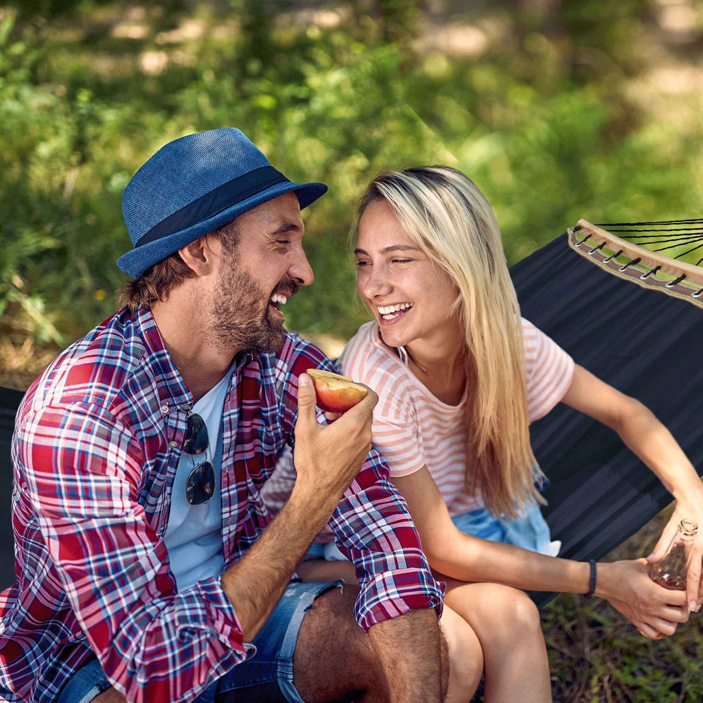 Tranquillo Universal Canvas Double Hammock for Ultimate Relaxation