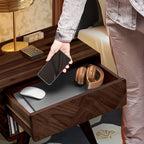 Rorns Laden Nightstand with Drawer - Stylish and Functional Bedroom Storage