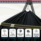 Tranquillo Uniki Canvas Hammock with Stand for Ultimate Relaxation