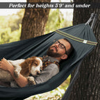 Tranquillo Uniki Canvas Hammock with Stand for Ultimate Relaxation