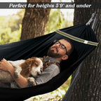 Tranquillo Uniki Canvas Hammock with Stand for Ultimate Relaxation