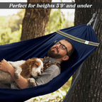 Tranquillo Uniki Canvas Hammock with Stand for Ultimate Relaxation