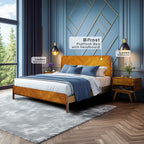 Rorns Laden Nightstand with Drawer - Stylish and Functional Bedroom Storage