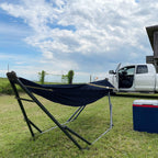 Tranquillo Uniki Canvas Hammock with Stand for Ultimate Relaxation