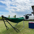 Tranquillo Uniki Canvas Hammock with Stand for Ultimate Relaxation