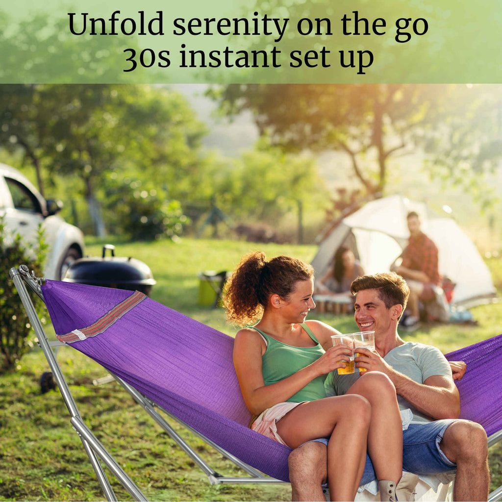 Tranquillo Universal Stainless Steel Hammock Stand for Ultimate Relaxation