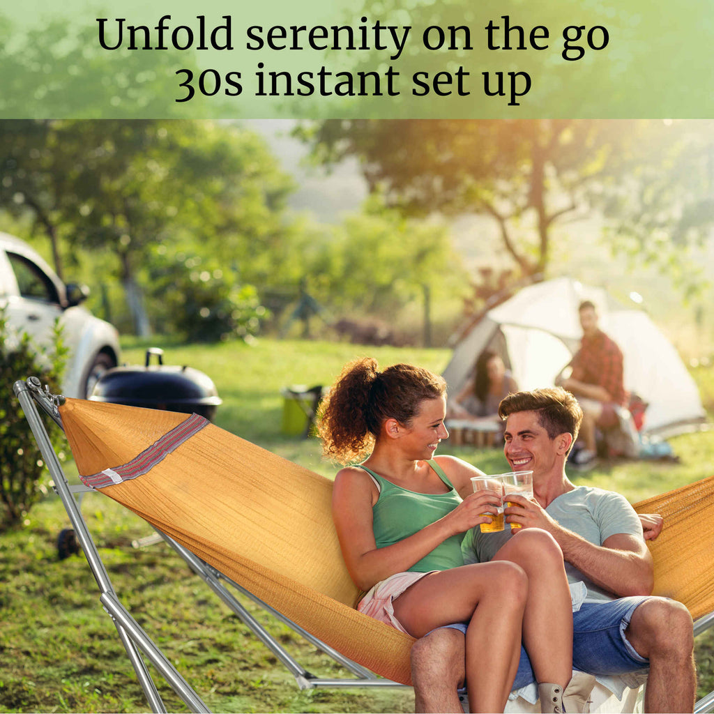 Tranquillo Universal Stainless Steel Hammock Stand for Ultimate Relaxation