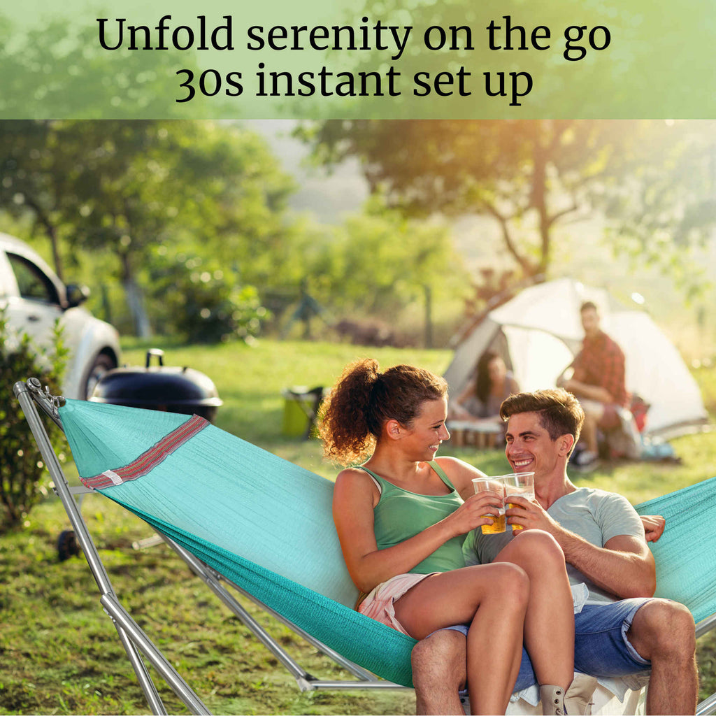Tranquillo Universal Stainless Steel Hammock Stand for Ultimate Relaxation