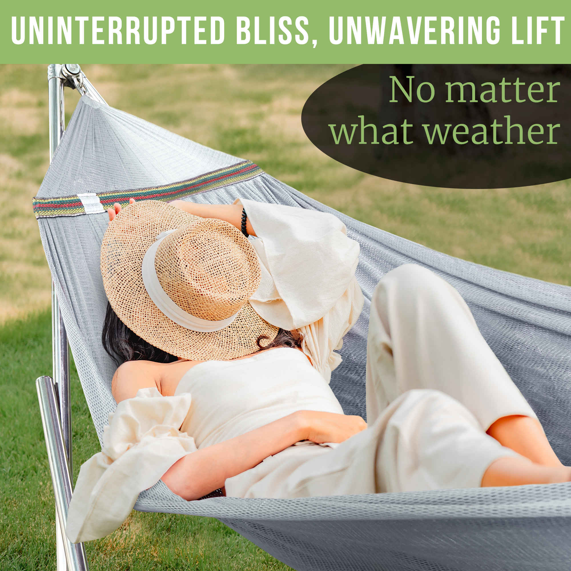 Tranquillo Universal Stainless Steel Hammock Stand for Ultimate Relaxation