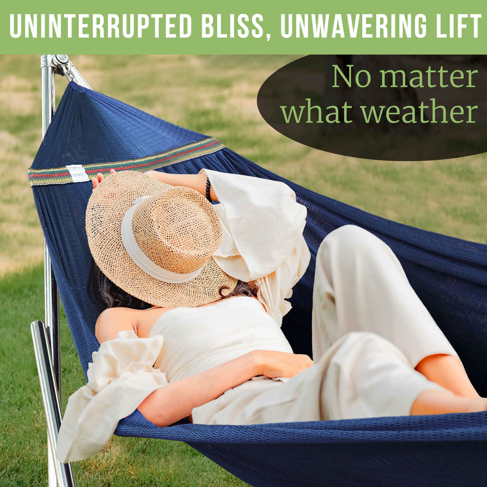 Tranquillo Universal Stainless Steel Hammock Stand for Ultimate Relaxation