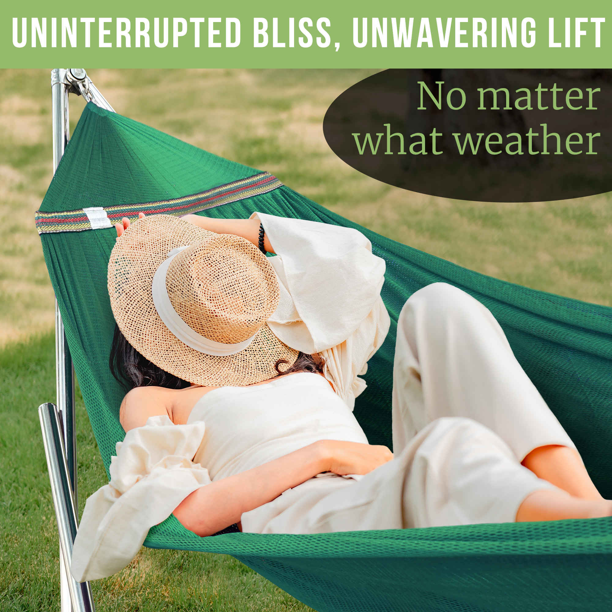 Tranquillo Universal Stainless Steel Hammock Stand for Ultimate Relaxation