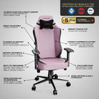 Apex Series - Pretty Pink Gaming Chair