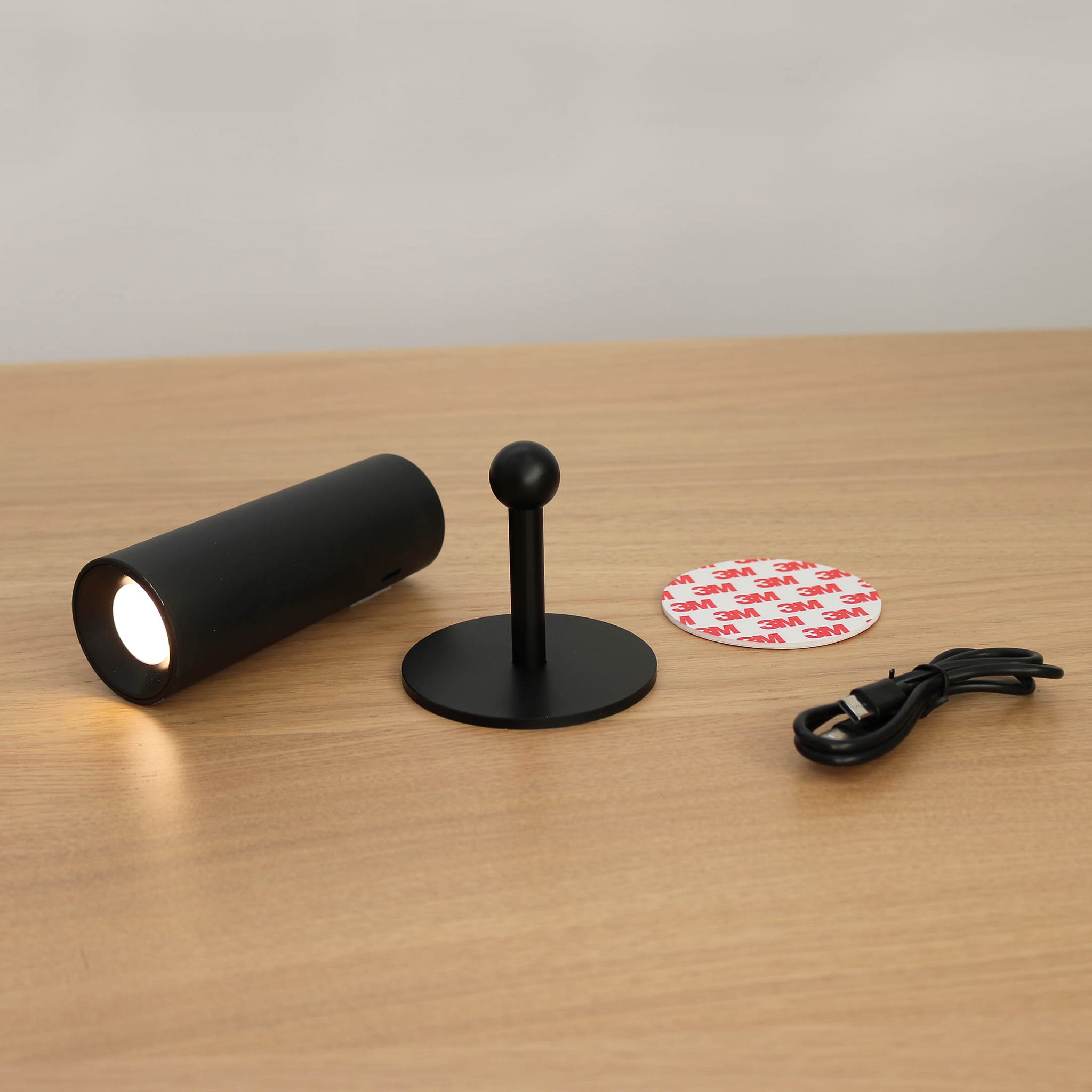 Roll Wall-Mounted Rechargeable Lamp