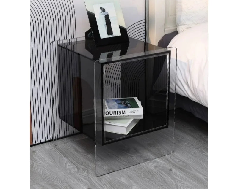 Floating Colour Cube Side Table