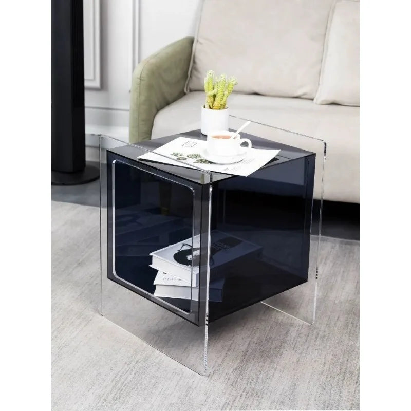Floating Colour Cube Side Table
