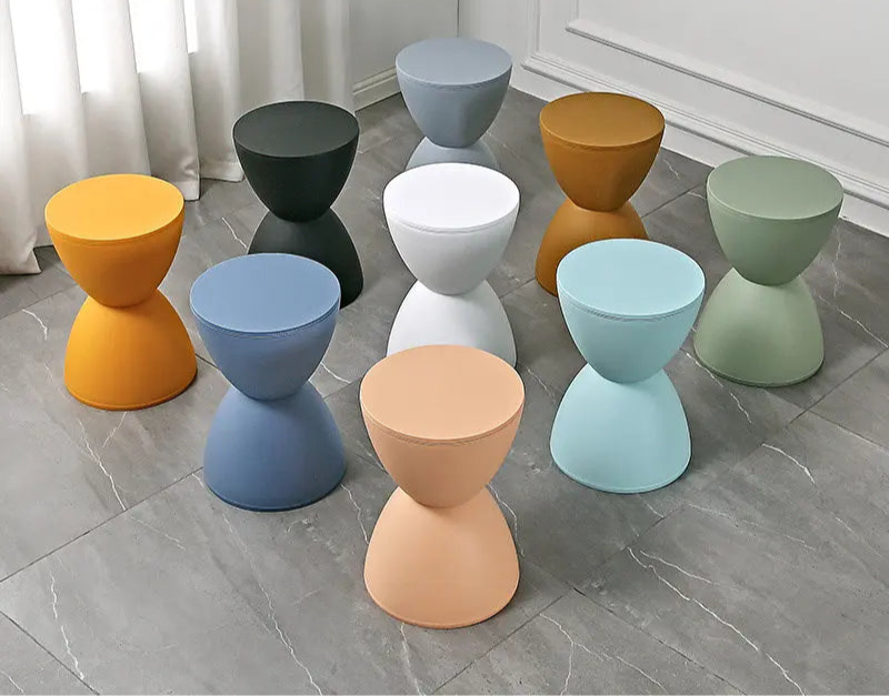 Nordic Hourglass Ottoman