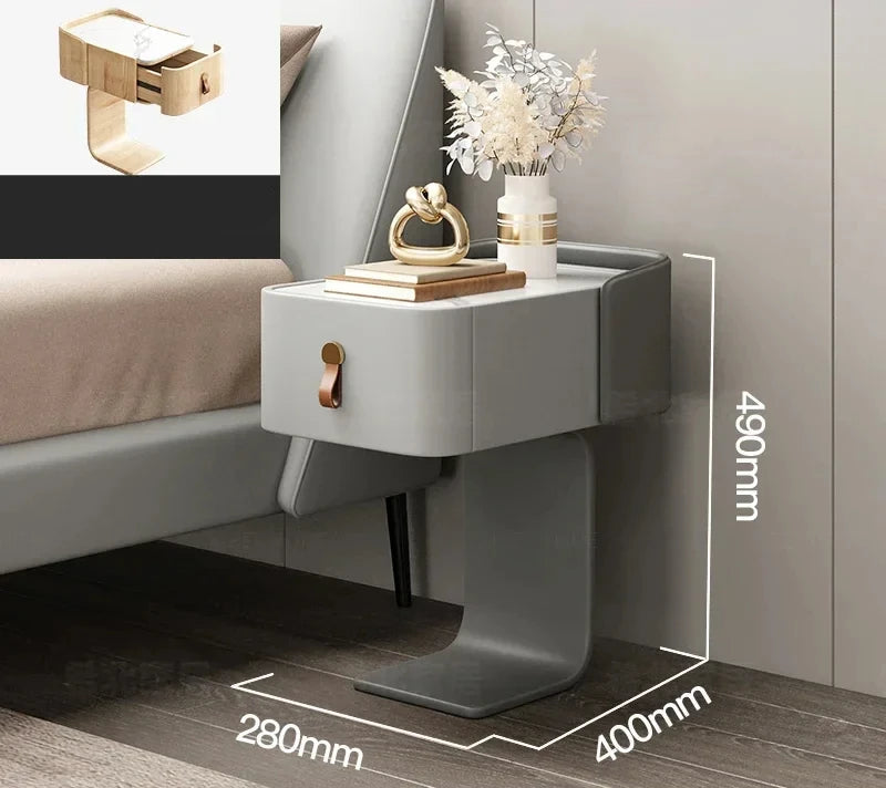 Vallon Pedestal Nightstand