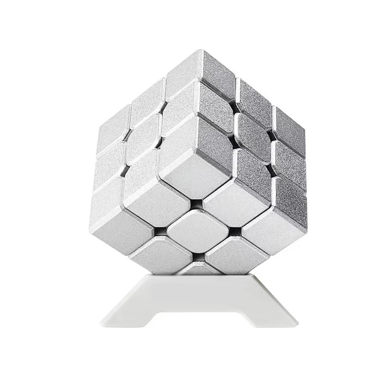 Minimalist Metal Rubik's Cube