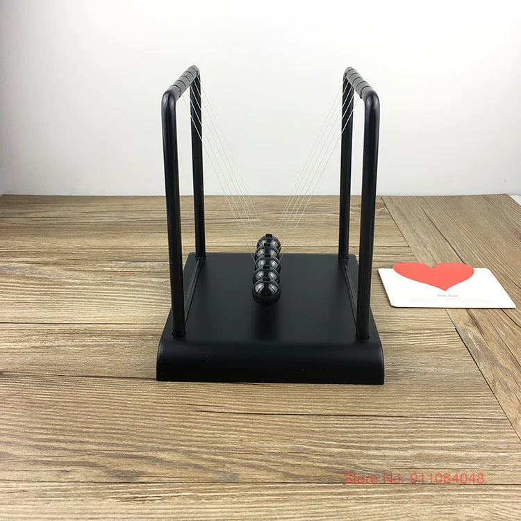 All-Black Newton's Cradle